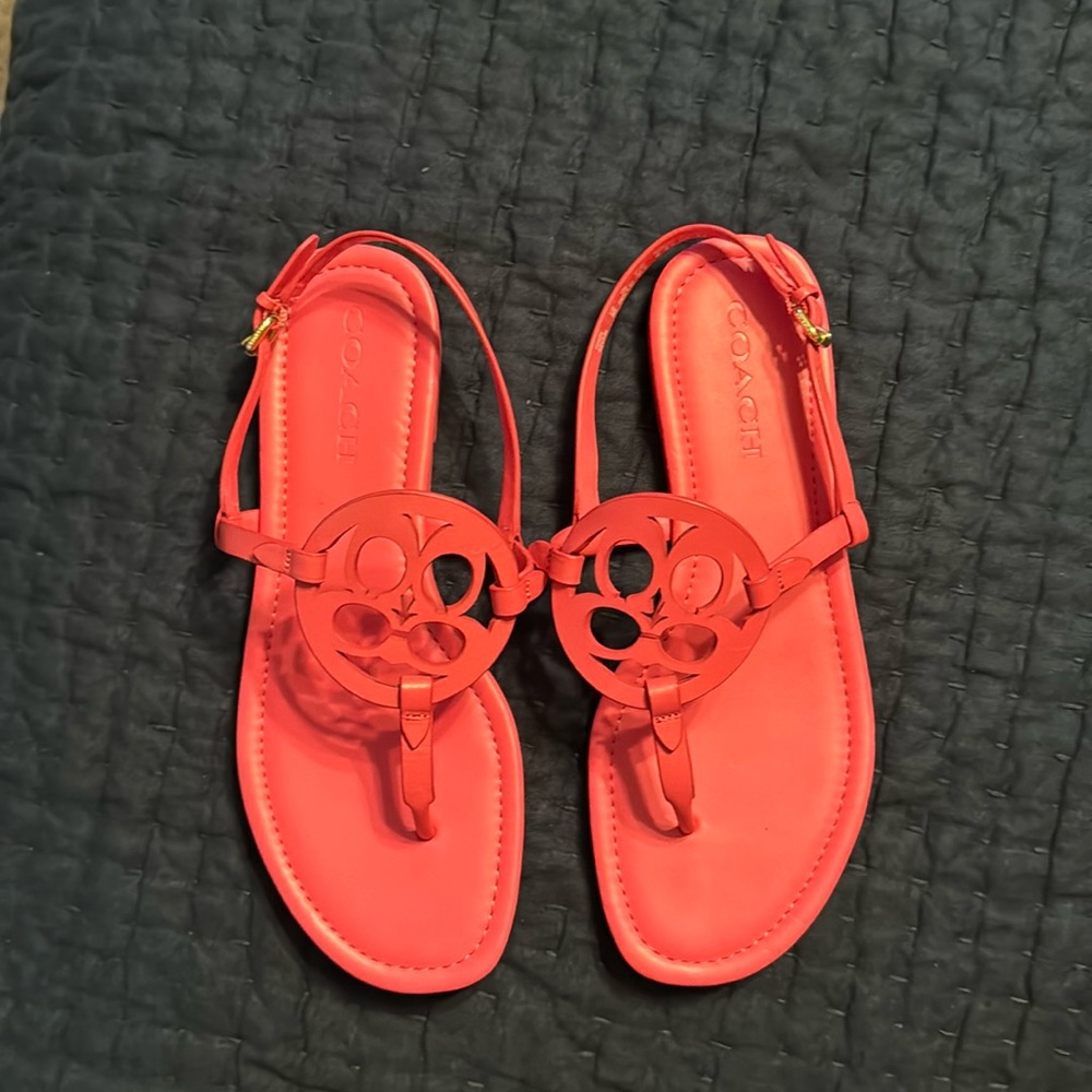 Coach sandals